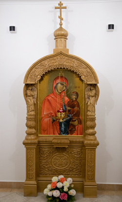 Икона праведной Анны, монастырь, 2022г.