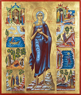 Икона прп. Марии Египетской